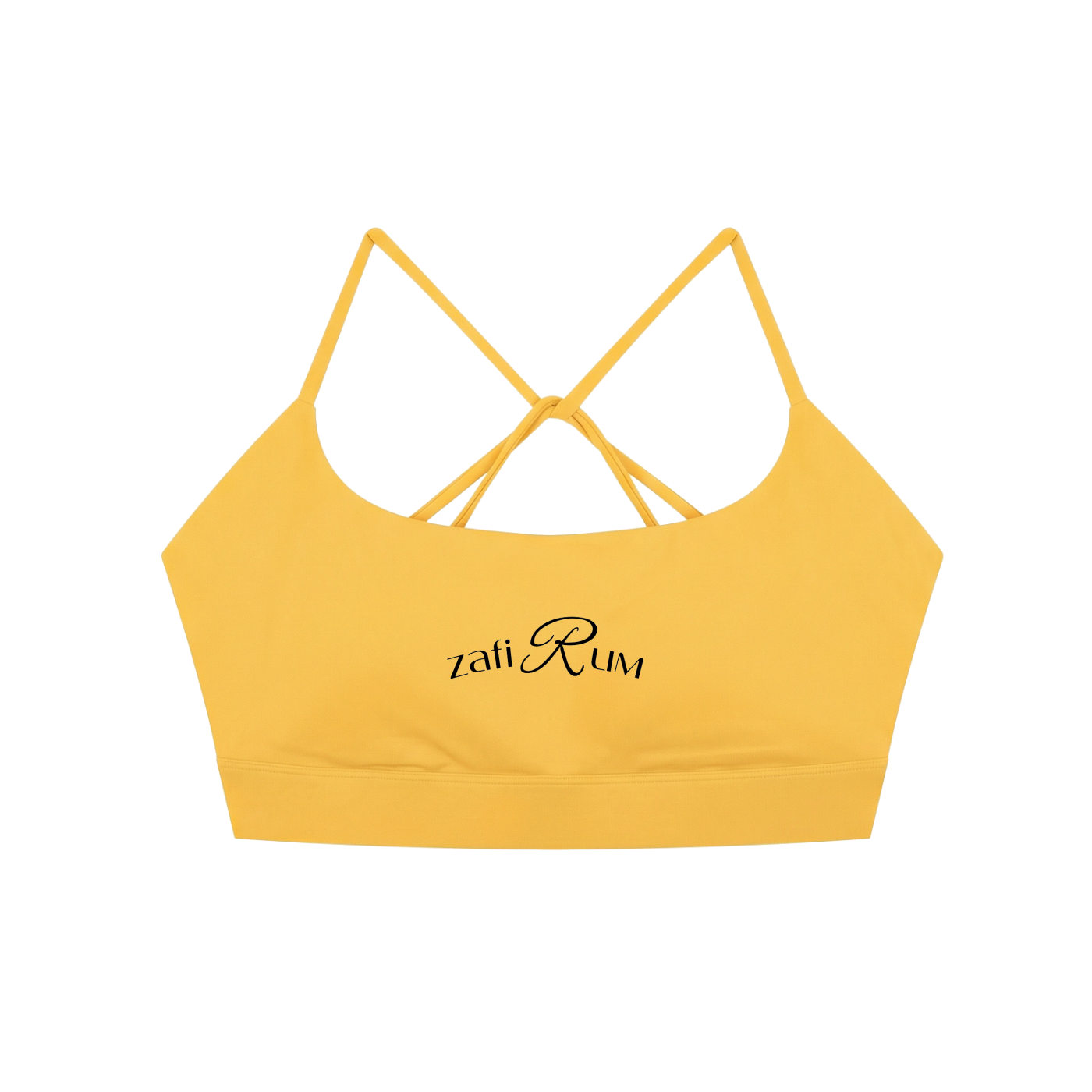 Strappy Criss Cross Yoga Sports Bra