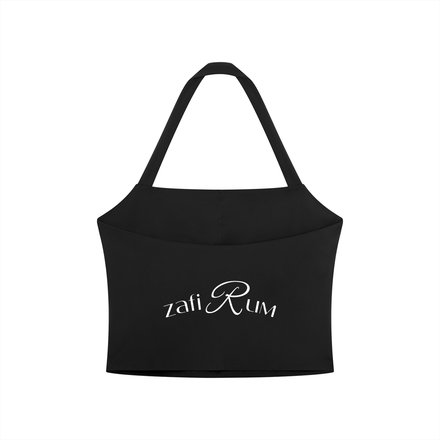 Women's Halter Crop Sports Bra
