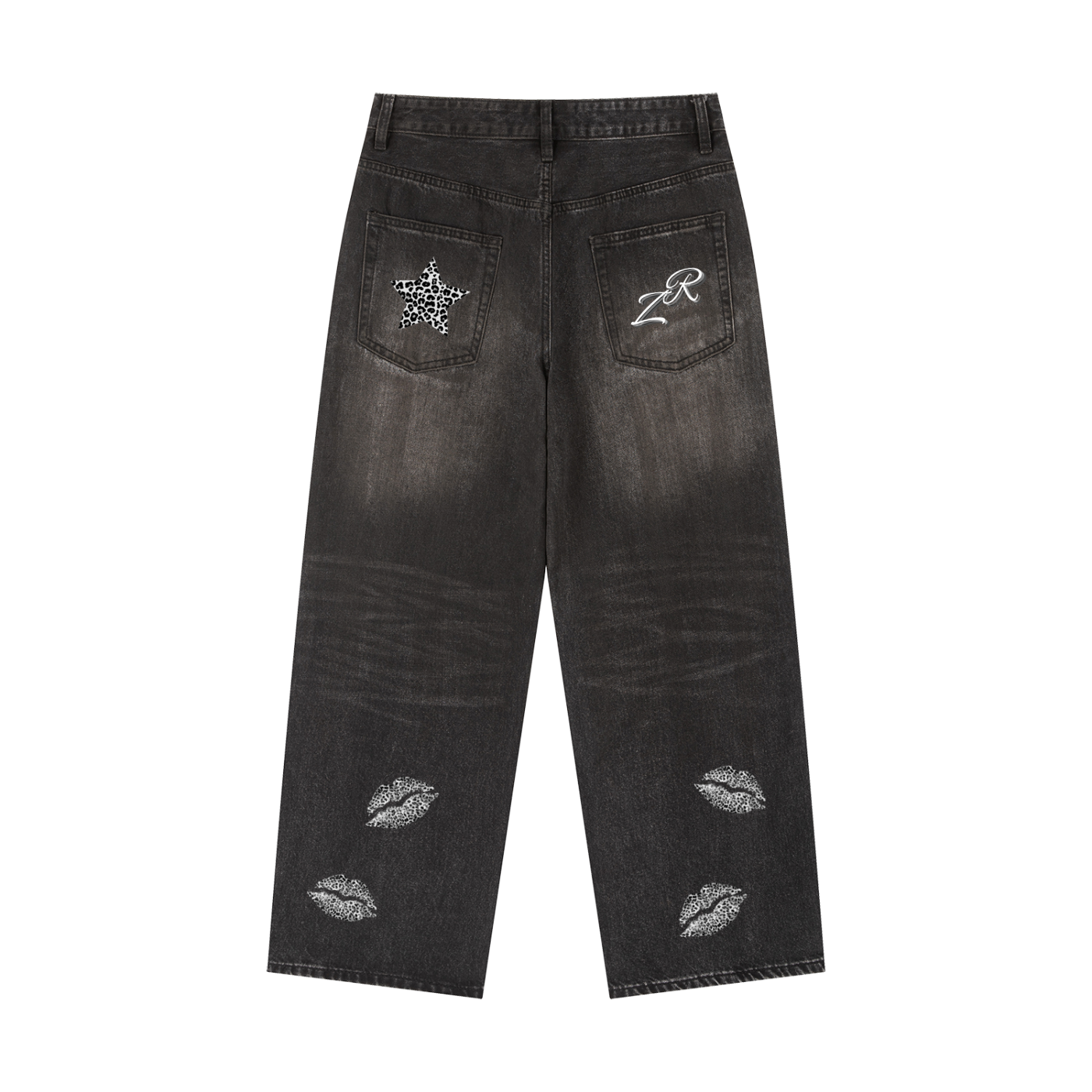 Vintage Wash Heavyweight Denim Jeans