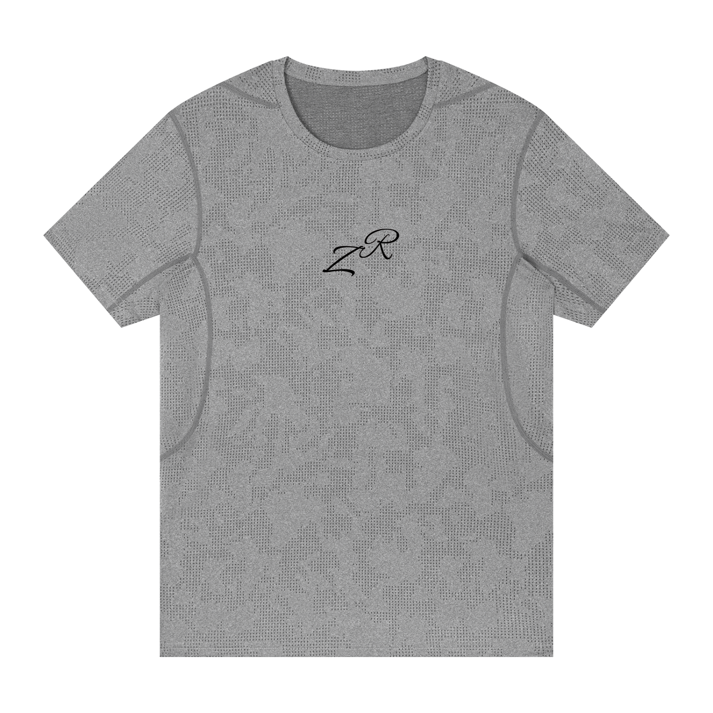 Men's Jacquard Slim Mesh T-Shirt